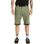 Pánské kraťasy Meatfly Barry 2.0 olivová/černá 33