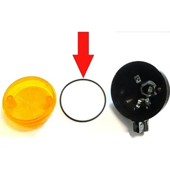 Těsnění pro motocykl Gumové těsnění pod sklo blikače SIMSON