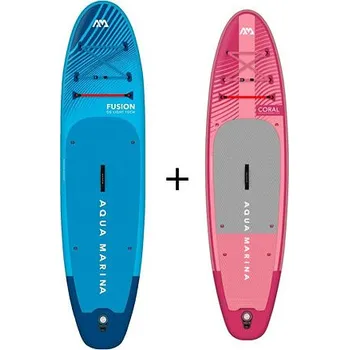 Paddleboard Set paddleboard AQUA MARINA Coral 10'2'' + AQUA MARINA Fusion 10'10''