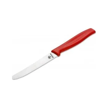 Kuchyňský nůž Böker Manufaktur Solingen 03BO002R nôž na pečivo 10,5 cm, červená farba