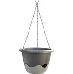 Květník MARETA závěsný samozavlažovací plastový d25x16cm