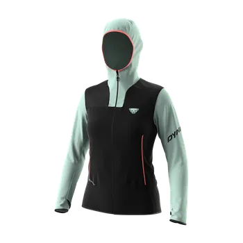 Dámská mikina Bunda DYNAFIT TRAVERSE PTC HOODED JKT W - Jadelite/Black Out L