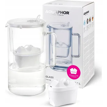 Filtrace vody Skleněná filtrační konvice Aquaphor Glass 2,5L na vodu + filtr Maxfor+ Mg