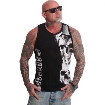 Pánské tílko Pánské tílko Yakuza Mouth Slim Racer 26024 black Velikost: 3XL