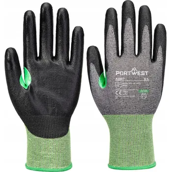 Pracovní rukavice PU potažené protiprůřezové rukavice Portwest A637 G8R vel. 10 - XL