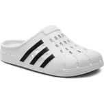 Pánské šlapky (plážová obuv) ADIDAS-Adilette Clog M cloud white/core black/cloud white Bílá 44,5