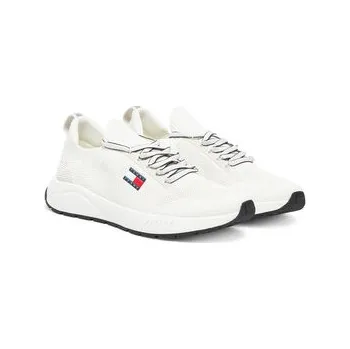Pánské tenisky Sneakersy Tommy Jeans Tjm Runner Knitted EM0EM01580 Écru 44