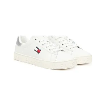 Dámské tenisky Sneakersy Tommy Jeans Tjw Logo Outsole Sneaker Ess EN0EN02703 Écru 38