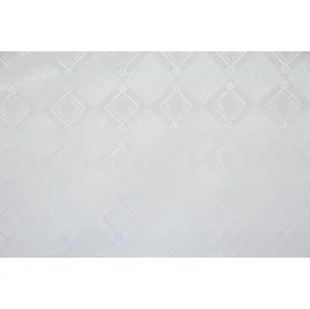 ubrus Bílý damaškový ubrus TCZZ-2 - čtverec 140 x 140 cm