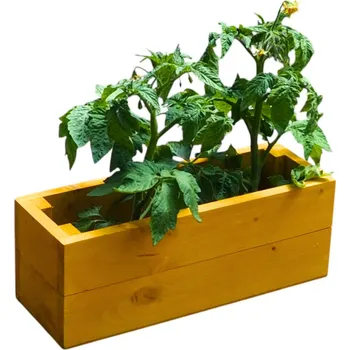 Truhlík Dřevěný truhlík OHNE - Hořčice