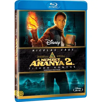Blu-ray film Lovci pokladů: Kniha tajemství - Blu-ray (maďarský obal)