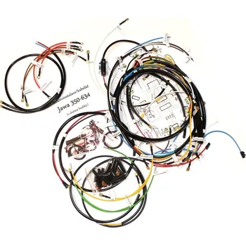 Motor pro motocykl Kabeláž Jawa 634 - (DVOUBUDÍKOVÁ)