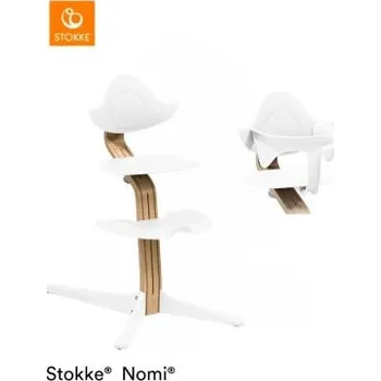 Jídelní židlička Stokke Nomi Židlička + Baby Set Oak White