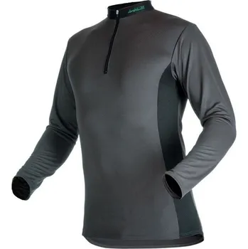 Pánské tričko Thermo tričko PFANNER ZIPP-NECK SHIRT - šedá M