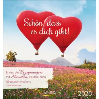 Schön, dass es dich gibt! 2026 - Korsch Verlag