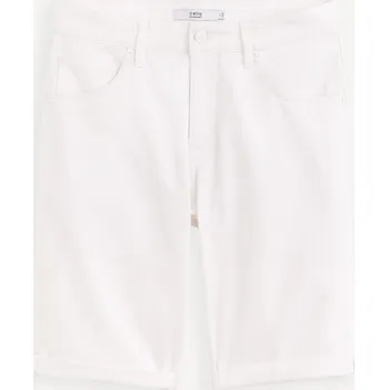 Celio Bavlněné kraťasy Mohitobm 1143342 Bílá 52
