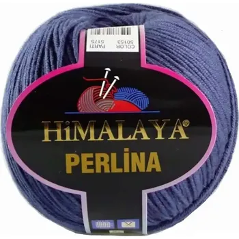 Příze Himalaya Perlina 60153 Modrá (Příze Perlina 60153 Modrá)