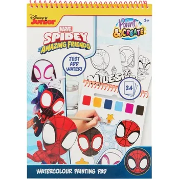 omalovánky Omalovánky s vodovkami Spidey