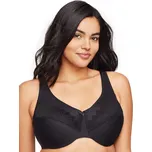 Stahující podprsenka Wonderwire, s kosticemi černá 90G