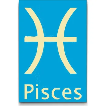 Malování podle čísel - Znamení zvěrokruhu - Pisces Velikost: 20x30cm, Rámování: Pouze srolované plátno
