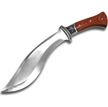 Kuchyňský nůž HARAHU Outdoorový nůž A3205 Hnědá 21.5 cm