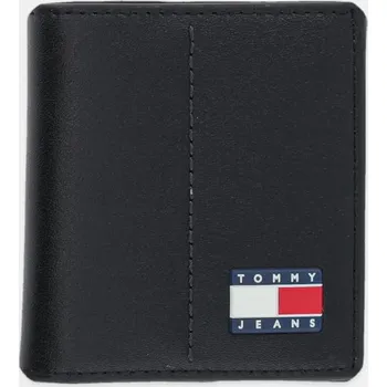 Peněženka Peněženka Tommy Jeans pánská, černá barva, AM0AM13408 99X, vel. ONE SIZE