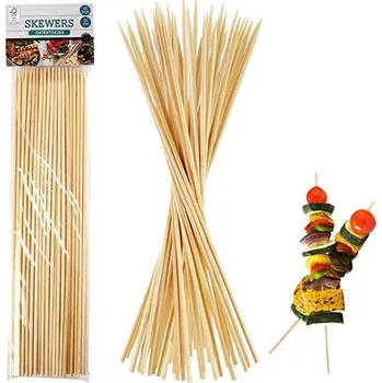Jednorázové nádobí Špejle grilovací 50 ks 35 cm bambus