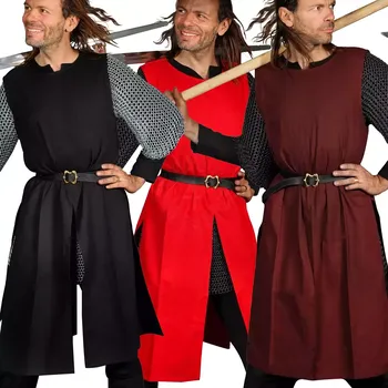 Karnevalový kostým Mythrojan Středověký varkoč jednobarevný ze 100% bavlny - Outlet