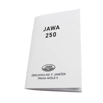 Technika Příručka k motocyklu Jawa 175,250 Special - řazení na nádrži