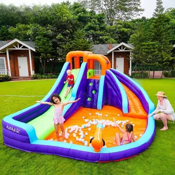 Skákací hrad AirMyFun Nafukovací hrad Double Slide 83006
