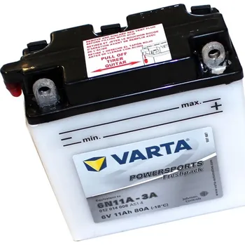 Autobaterie Baterie Varta 6V 11Ah s náplní