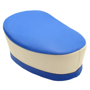 Moto sedlo Potah sedla Stadion S22 - Modro/béžový