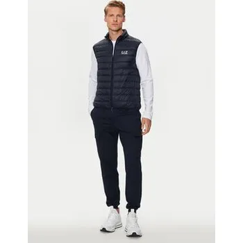 Pánská vesta EA7 Emporio Armani Vesta 8NPQ06 PNGPZ 1562 Tmavomodrá Regular Fit 3XL
