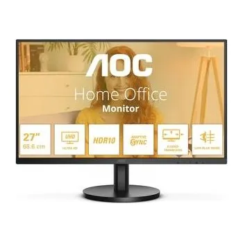 Monitor AOC U27B3M 27", 27" LED monitor, 16:9, VA, 3500:1, 4ms, 300cd/m2, 3840x2160, 60Hz, 2x HDMI, DisplayPort, repro