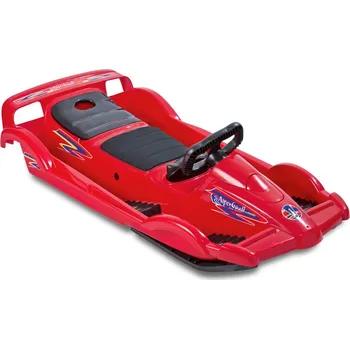 AlpenGaudi Alpen Gaudi Double Race 2 zimní boby - 0 - červená - one-size