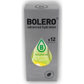 Iontový nápoj Bolero 10x drink Ice Tea 8g + 2x ZDARMA Ice green tea raspberry pomegran