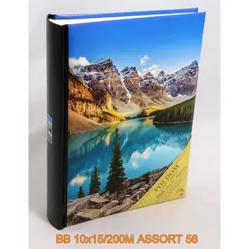 Fotoalbum BB 10x15/200M ASSORT 56