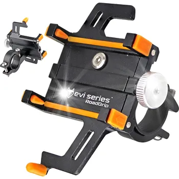 DRŽÁK NA TELEFON NA KOLO UCHYCENÍ NA ŘÍDÍTKA Motocykl Hliníkový # RoadGrip