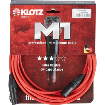 Příslušenství ke zvukové technice Klotz M1FM3N0500 + prodloužená záruka 3 roky