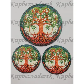 Podtácek - Strom života Velikost: kruh 15cm + 2x kruh 10cm