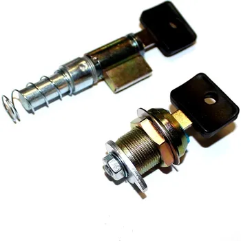 Autozámek Zámek schránky + řízení Simson - (2 x klíček) - Německý