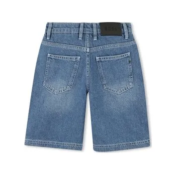 Dámské kraťasy BOSS Džínové šortky J51994 D Modrá Regular Fit 16Y