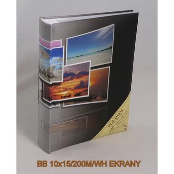 Fotoalbum BB 10x15/200M/WH EKRANY
