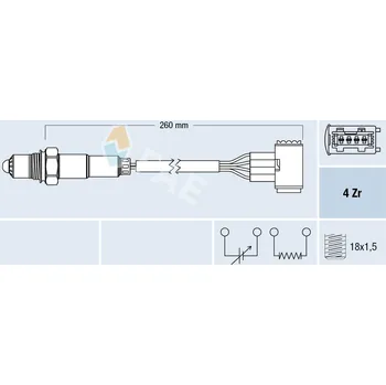 Lambda sonda Lambda sonda FAE 77389