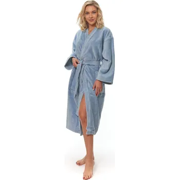 Dámský župan Dámský župan kimono, Fog Blue XL