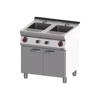 Sporák REDFOX Vařič těstovin elektrický 23 + 23 l s podestavbou 400 V | REDFOX - VT 70/80 E