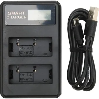Nabíječka Smart pro dvě baterie pro FujiFilm NP-W126