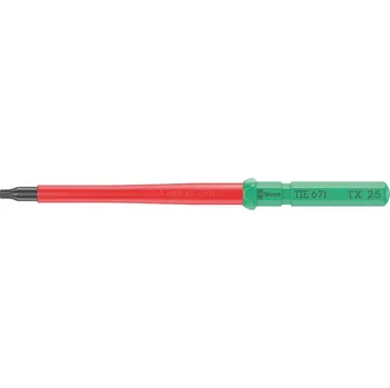 Šroubovák Wera 006537 Výměnná šroubovací čepel TX Kraftform Kompakt VDE 67 i TORX 25 x 157 mm TIE