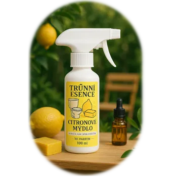 Osvěžovač vzduchu Citronové mýdlo na WC 100 ml Citron
