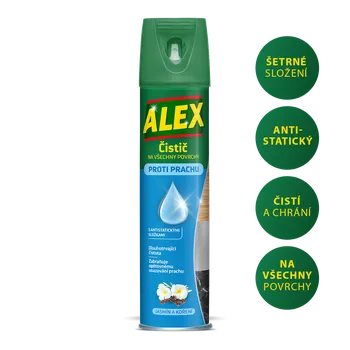 MARCA ALEX - čistič na všechny povrchy, aerosol, 400 ml, jasmín a koření